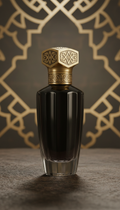 Eau de parfum with golden notes