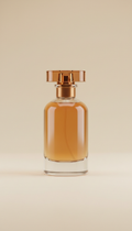 Amber Elixir in Ornate Crystal